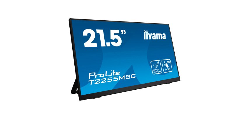 iiyama ProLite T2255MSC-B1 écran tactile plat de PC 54,6 cm (21,5") 1920 x 1080 pixels Full HD LCD Noir