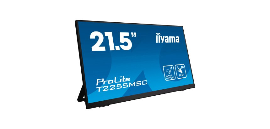 iiyama ProLite T2255MSC-B1 écran tactile plat de PC 54,6 cm (21,5") 1920 x 1080 pixels Full HD LCD Noir
