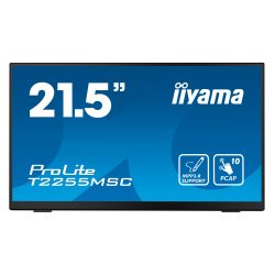 iiyama ProLite T2255MSC-B1 écran tactile plat de PC 54,6 cm (21,5") 1920 x 1080 pixels Full HD LCD Noir