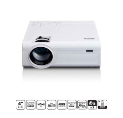 Lenco LPJ-280WH vidéoprojecteur LCD 800 x 480