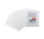 Chemise perforée à scratch Djois By Tarifold 25 x 32,5 cm incolore - Sachet de 12