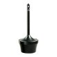 Cendrier sur pied Aladdin, 16,1 litres, noir