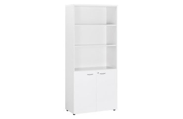 Bibliotheque haute avec portes basses Squadra