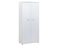 Armoire haute portes battantes H 200 x L 90 x P 45 cm Practica