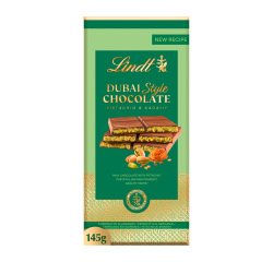 Dubai Style Chocolate Lindt, tablette chocolat au lait 145 g