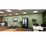 Cabine acoustique Essentielle S Bureau - 1 personne - extérieur chêne clair / intérieur Gris