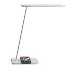 Lampe de bureau Led intégrée Bari - Aluminor - 13,7 W - Chargeur Qi
