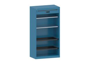 Armoire à rideaux d’atelier