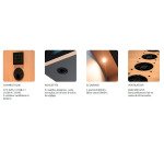 Cabine acoustique Essentielle S Bureau - 1 personne - extérieur chêne clair / intérieur Gris