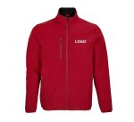 Jas met lange mouwen en rits 270 gr/m² Sol's promotieartikel - geborduurde bedrukking