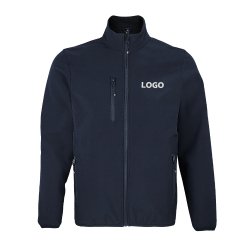 Veste zippée manches longues publicitaire 270 gr/m² Sol's - marquage broderie