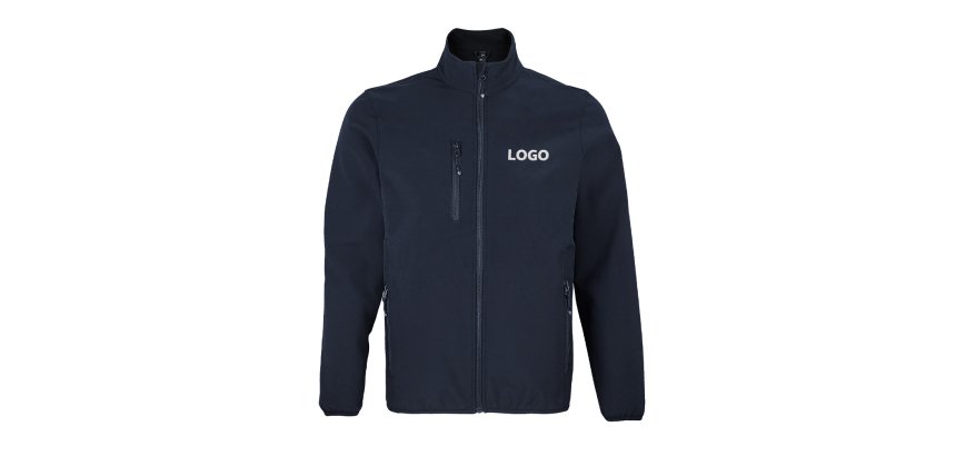 Zippered advertising long-sleeved jacket 270 g/m² Sol's - embroidery marking