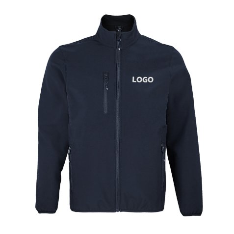 Veste zippée manches longues publicitaire 270 gr/m² Sol's - marquage broderie