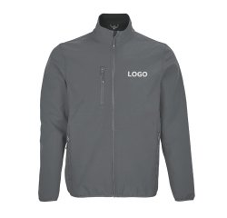 Jacke mit langen Ärmeln und Reißverschluss Werbung 270 g/m² Sol's - Stickerei-Markierung