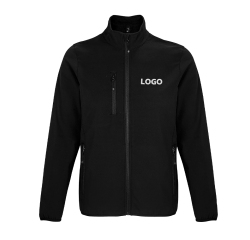 Jacke mit langen Ärmeln und Reißverschluss Werbung 270 g/m² Sol's - Stickerei-Markierung