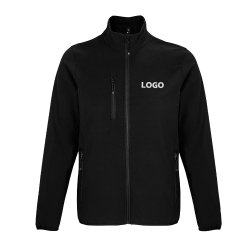 Veste zippée manches longues publicitaire 270 gr/m² Sol's - marquage broderie