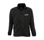 Veste polaire zippée manches longues publicitaire 300 g/m² Sol's - marquage broderie