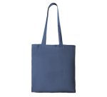 Sac en coton publicitaire Tote bag anses longues 140 g/m² - 10 L - marquage multicolore