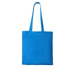 Katoenen zak Tote Bag met lange hengsels 140 g/m² promotieartikel - 10 L - meerkleurige opdruk