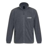 Veste polaire zippée manches longues publicitaire 300 g/m² Sol's - marquage broderie