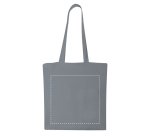 Advertising cotton bag Tote bag, long handles, 140 g/m² - 10 L - multicolor marking