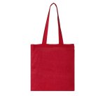 Katoenen zak Tote Bag met lange hengsels 140 g/m² promotieartikel - 10 L - meerkleurige opdruk