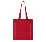 Katoenen zak Tote Bag met lange hengsels 140 g/m² promotieartikel - 10 L - meerkleurige opdruk