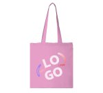 Sac en coton publicitaire Tote bag anses longues 140 g/m² - 10 L - marquage multicolore