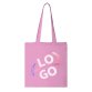 Sac en coton publicitaire Tote bag anses longues 140 g/m² - 10 L - marquage multicolore