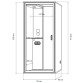 Cabine acoustique Essentielle S - 1 personne - extérieur chêne clair / intérieur Gris