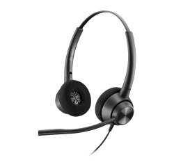 HP Micro-casque Poly EncorePro 320 binaural avec fonction Quick Disconnect TAA
