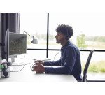 HP Micro-casque Poly EncorePro 320 binaural avec fonction Quick Disconnect TAA