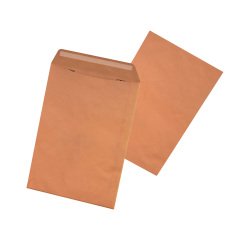 Doos 500 zak-enveloppen 162X229 zelfklevend met beschermende strook, 90 g
