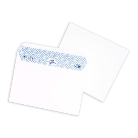 Sobre 162 x 229 mm La Couronne 90 g sin ventana blanca - Caja de 200