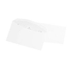 Sobre para máquina de plegado automático 114 x 229 mm La Couronne 80 g sin ventana blanco - Caja de 1000