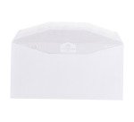 Enveloppe pour mise sous pli automatique 114 x 229 mm La Couronne 80 g sans fenêtre blanche - Boîte de 1000