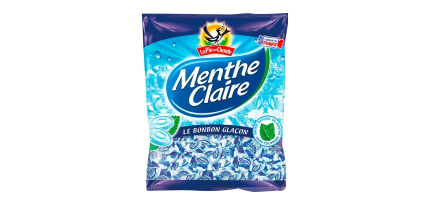 Bonbons Menthe Claire La Pie qui Chante - Sachet de 124 g