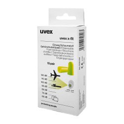 Bouchons d'oreilles jetables Uvex X-Fit - 37 dB - Mini box de 15
