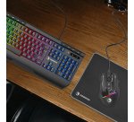 Kit gaming Dragon Teclado, ratón, auriculares y alfombrilla.