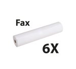 Bobines Fax Exacompta 40925E - l 210 mm x L 28 m, Ø 50 mm - 1 pli(s) - paquet de 6