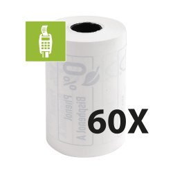 Bobines Terminaux bancaires Exacompta 40753E - l 57 mm x L 18 m, Ø 40 mm - 1 pli(s) - paquet de 10