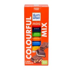 Ritter Sport Mini 9 tavolette Colorful mix - 8 confezioni da 150g