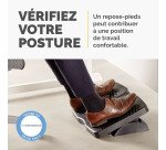 Repose-pieds Refresh ventilé et réglable