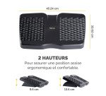 Repose-pieds Refresh ventilé et réglable