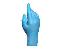 Gants jetables nitrile non poudré bleu Mapa 997- Boîte de 100 gants