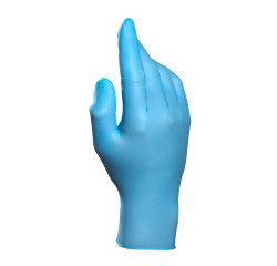 Disposable non-powdered nitrile gloves blue Mapa 997 - Box of 100 gloves