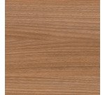 Banque d'accueil droite noyer/blanc L 366 cm haute - Guest