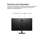 HP Series 3 Pro 27 inch FHD Monitor - 327ph écran plat de PC 68,6 cm (27") 1920 x 1080 pixels Full HD LCD Noir