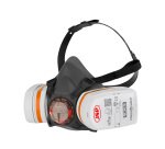 Demi-masque de protection respiratoire force 8 à double cartouche A2P3 JSP taille M