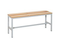 Banc à lattes bois - L. 120 cm